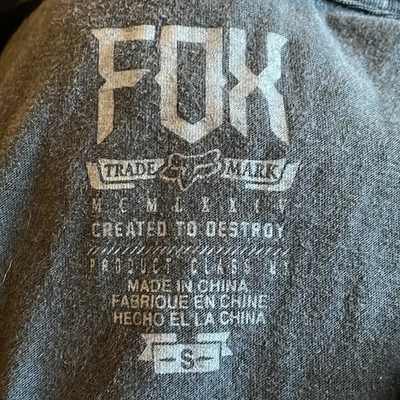 Fox Racing men’s black tee shirt size small - Picture 6 of 6